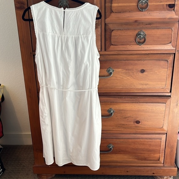 Knox Rose NWT Women’s White Dress With Belt Tie Size XXL - Picture 5 of 9